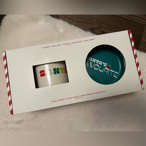 Christmas dog bowl and mug - Picture 1 of 3